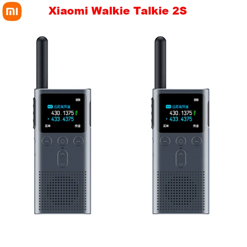 Xiaomi Walkie Talkie 2S Location Sharing Walkie-Talkie Long Standby Anti-Interference Quick Match Walkie Talkie 2s XMDJJO4FY