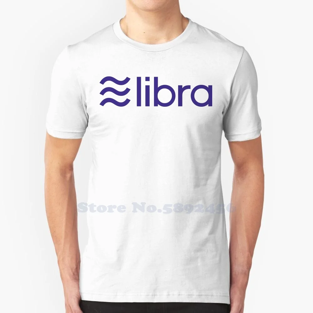 Libra Logo High-quality T Shirts Fashion T-shirt New 100% Cotton Tee