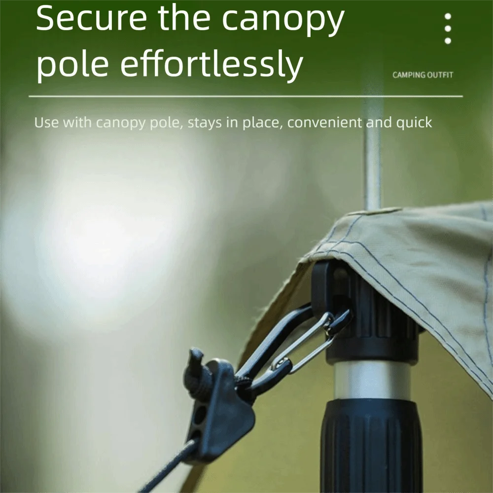 

Многофункциональная уличная веревка для белья, регулируемый ветрозащитный портативный ремешок для хранения, выдвижной с 10 крючками, подвесная веревка для кемпинга