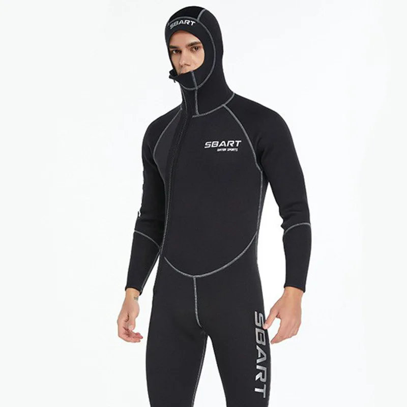 

Men's Diving Suit 1.5mm Warm and Cold Proof Swimming S uit, Snorkeling and Fishing One-piece Diving Surfing Suit