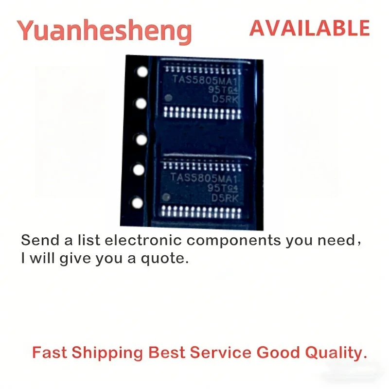5PCS/Lot TAS5805 TAS5805MPWPR TAS5805MA1 HTSSOP28 For voice screen power amplifier chip