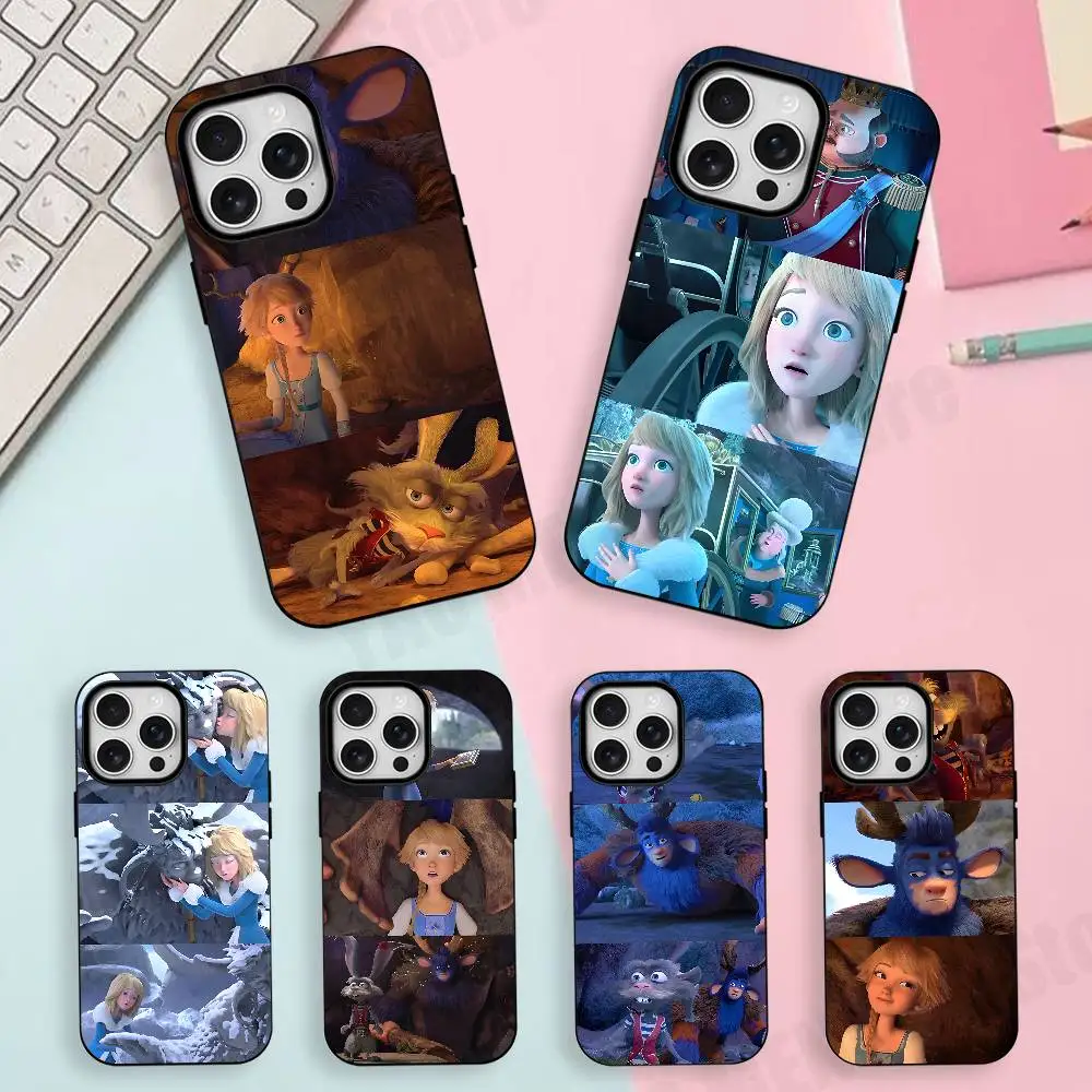 

My Dear Monster Matte Silicone Soft Case For iPhone 17,17E,16,16E,15,14,13,12,11 Pro Max For Magnetic Shell Frosted Cover