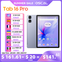 OSCAL Blackview Tab 16 Pro Tablet PC, T616 Octa Core, 11'' FHD+ Display 24GB(8+16) RAM 256GB ROM 7700mAh 4G Android 14 Tablets