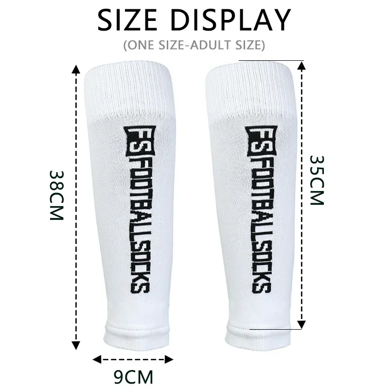 Chaussettes de football élastiques monocouche pour adultes et jeunes, professionnelles, élastiques, sport, base, compétition, protection, manches de jambe