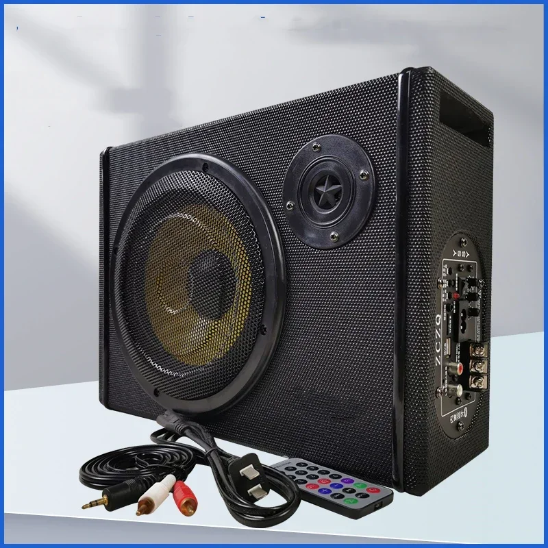 

Ультратонкая автомобильная аудиосистема с Bluetooth-управлением и функцией вызова, сабвуфер для автомобиля