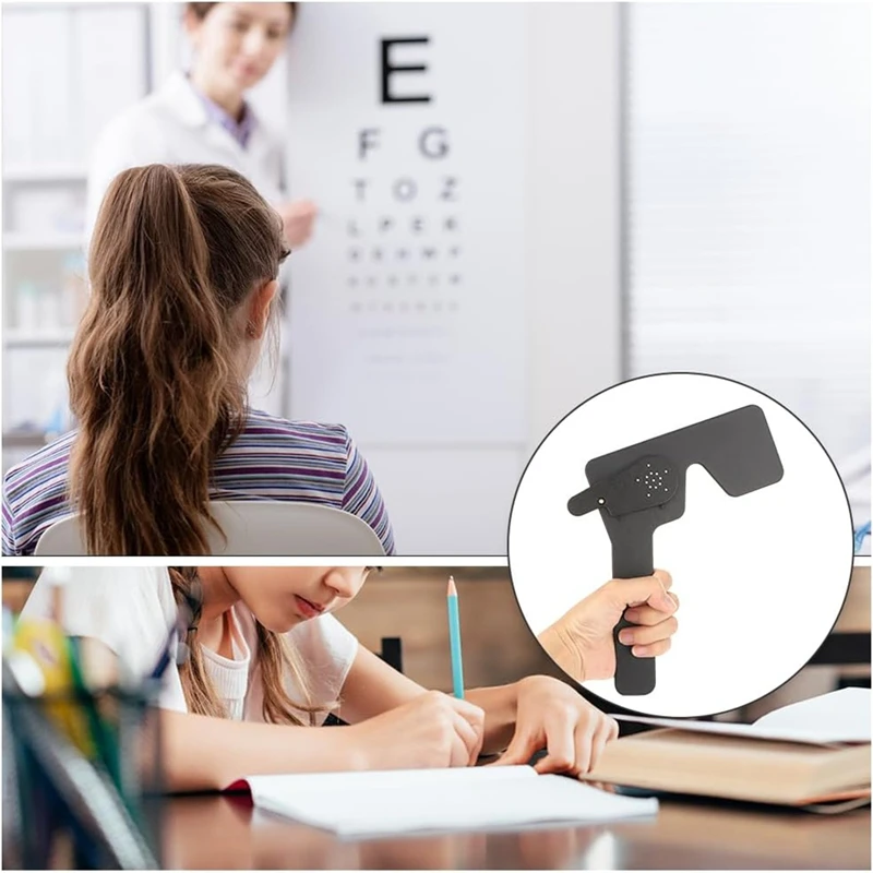 Eye Shield For Vision Test And Optometry Eye Shield Eye Shield Spoon Eyesight Adjustment Ruler