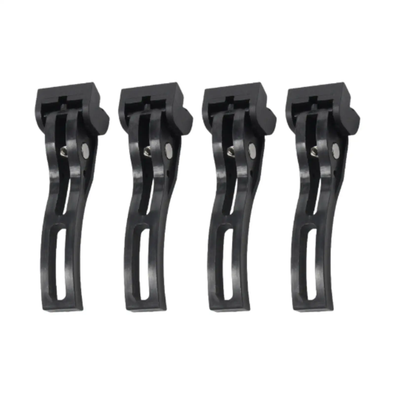 4Pcs Universal Replacement for Hard Soft Folding Tonneau Cover Rear Clamp Replacement