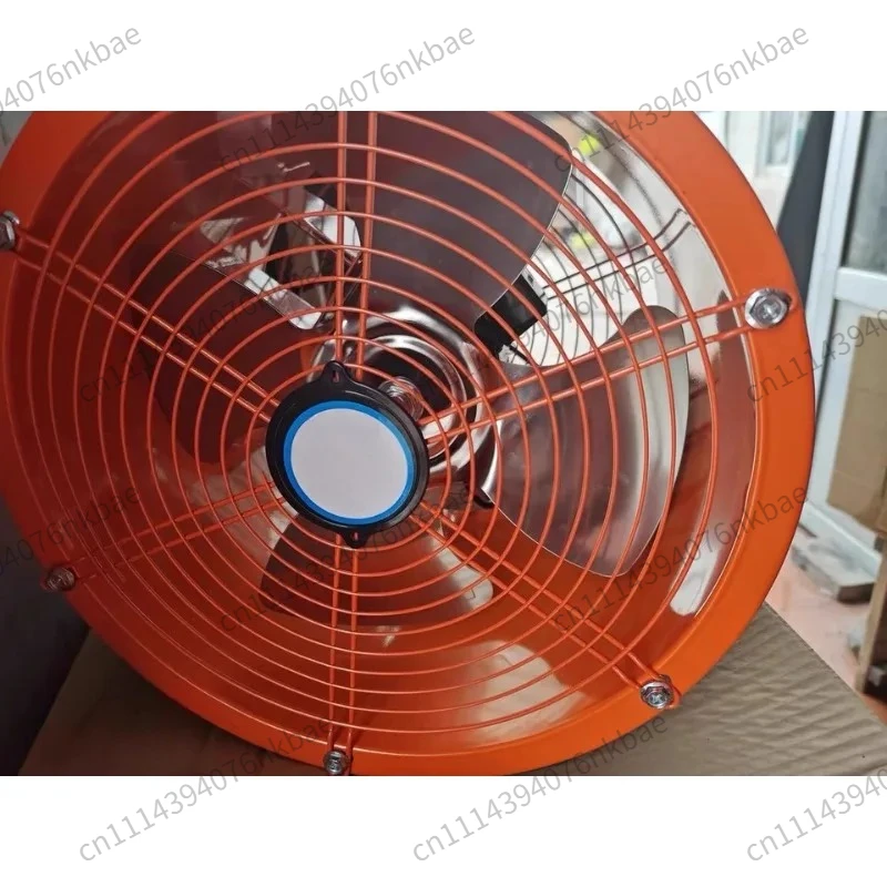 Stainless Steel Axial Flow Industrial Exhaust Fan, Window & Pipeline Ventilation Air Blower Equipment for Kitchen Bathroom view 2