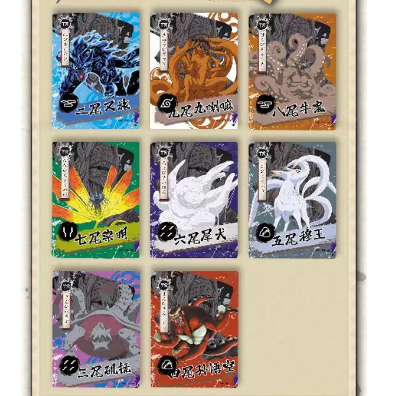 Wholesales Naruto Collection Cards Booster Box YING CULTURE The Bonds of Konoha Rare Anime 1Case Playing Cards