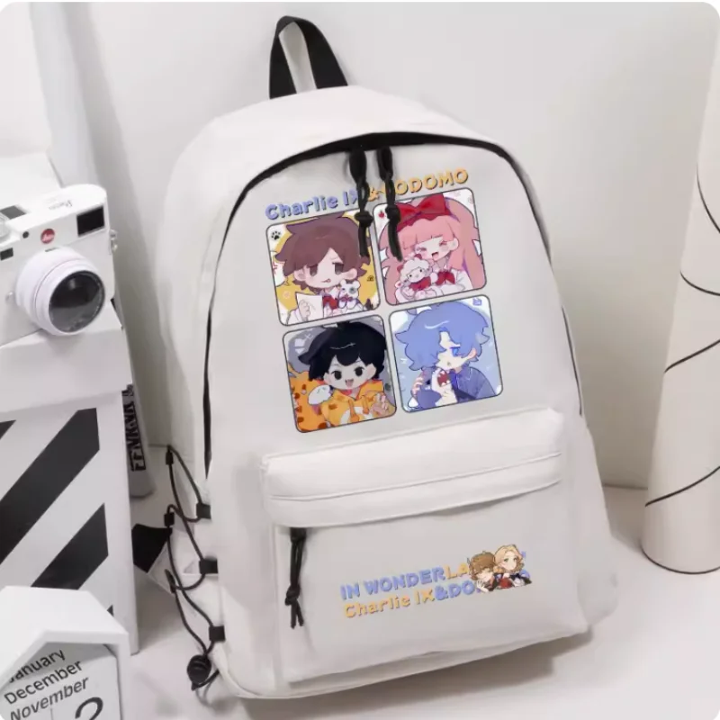 

Anime DODOMO IN WONDERLAND Schoolbag Backpack High-capacity Computer Casual Shoulder Bag Student Messenger Bag 2277