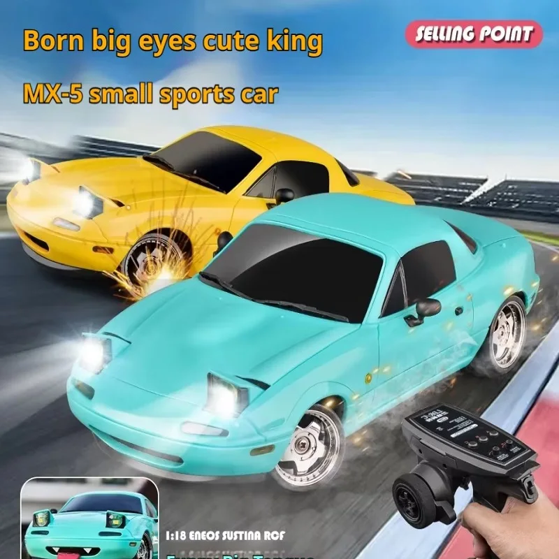LDRC LD1804 RC Drift Car 1/18 Mazda Mx5 2.4G 2WD ESP Gyroscope LED