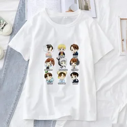 Band Stray Kids 100% Cotton Print T-Shirt Women Cartoon TShirts Korea Harajuku Gothic Tops Boys Girls Kpop Streetwear Clothes