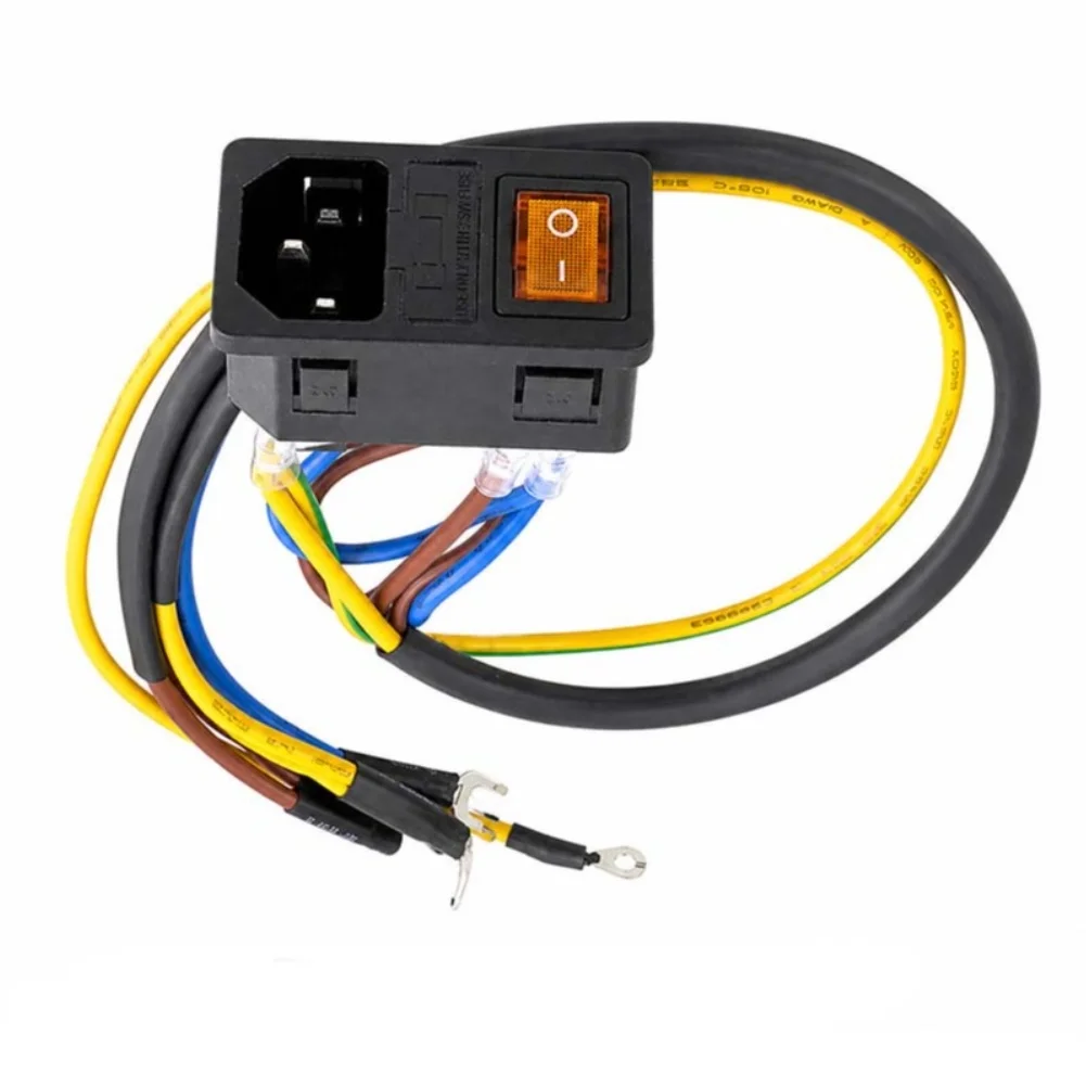Power Switch Socket Assembly For BambuLab For X2D For 3D Printer Power Control Electrical Interface Mounting Layout Switch Parts