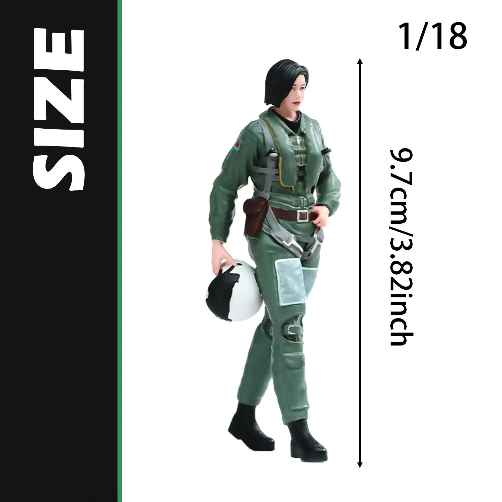 

Миниатюрная фигурка офицера 1:18 из смолы для демонстрации, украшение для микросцен, диорамы, подарок на день рождения, аксессуар для кукольного домика