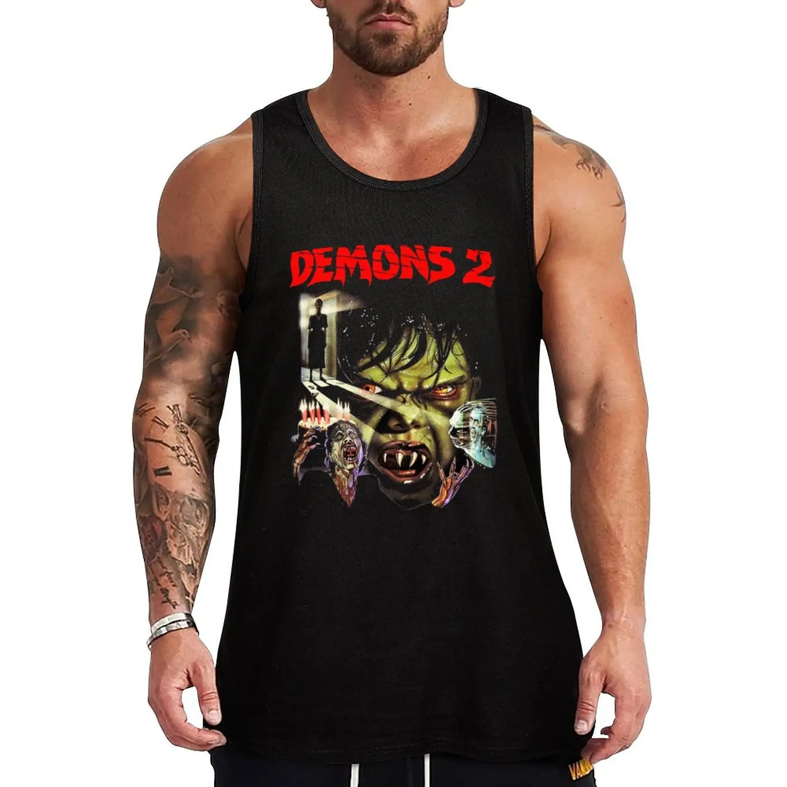 Demons Part 2 (Transparent) Tank Top sports clothes for men gym t-shirts Japanese t-shirt