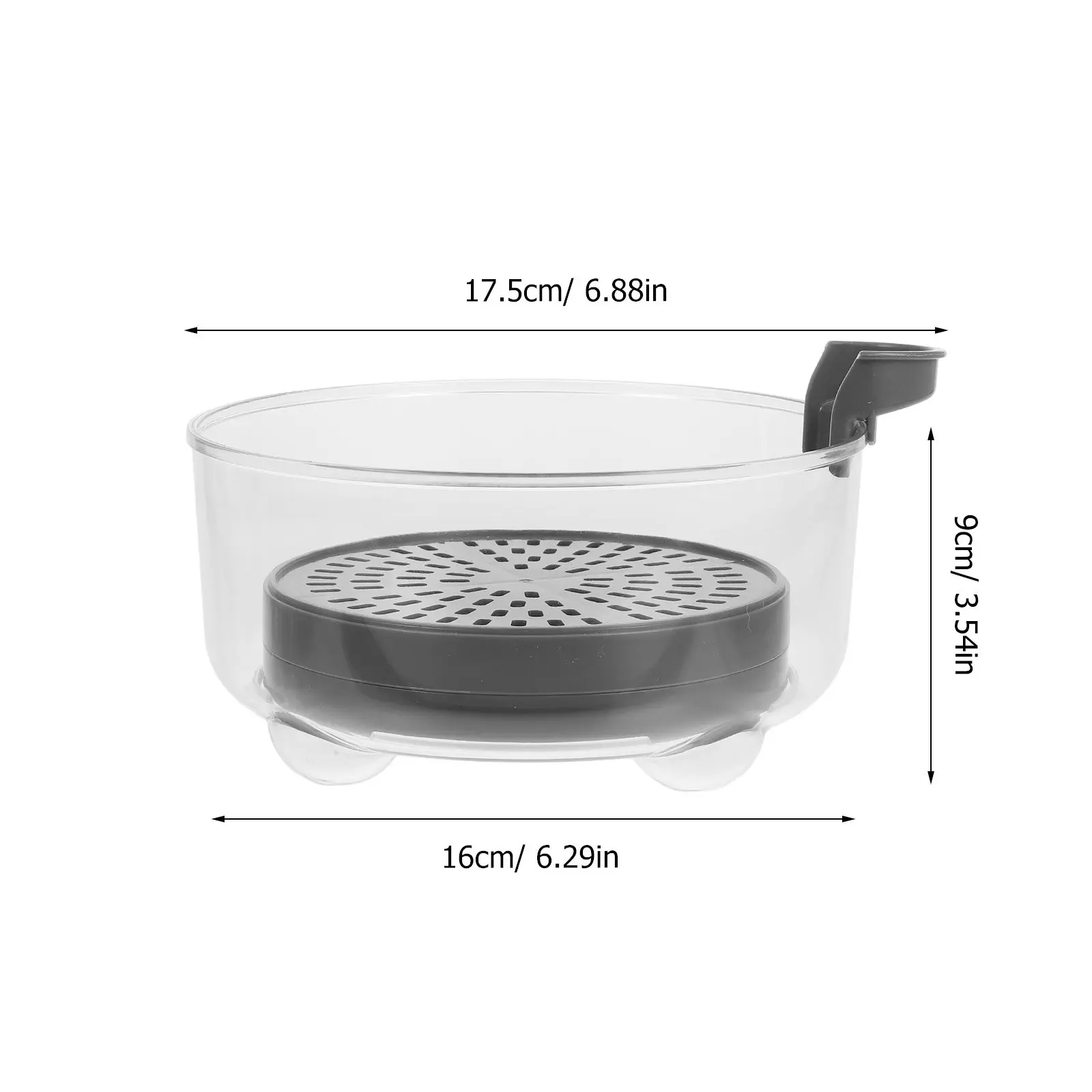 Deep Plastic Water Catching Tray Heavy Duty Drip Tray for Indoor Plants Planter Base Self Watering Pot Saucer Planter Saucers
