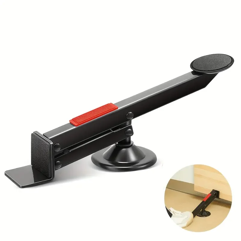 

Door Lifter Tool Swivel-Type Door and Board Lifter, Door Lifter Installation Tool, Black