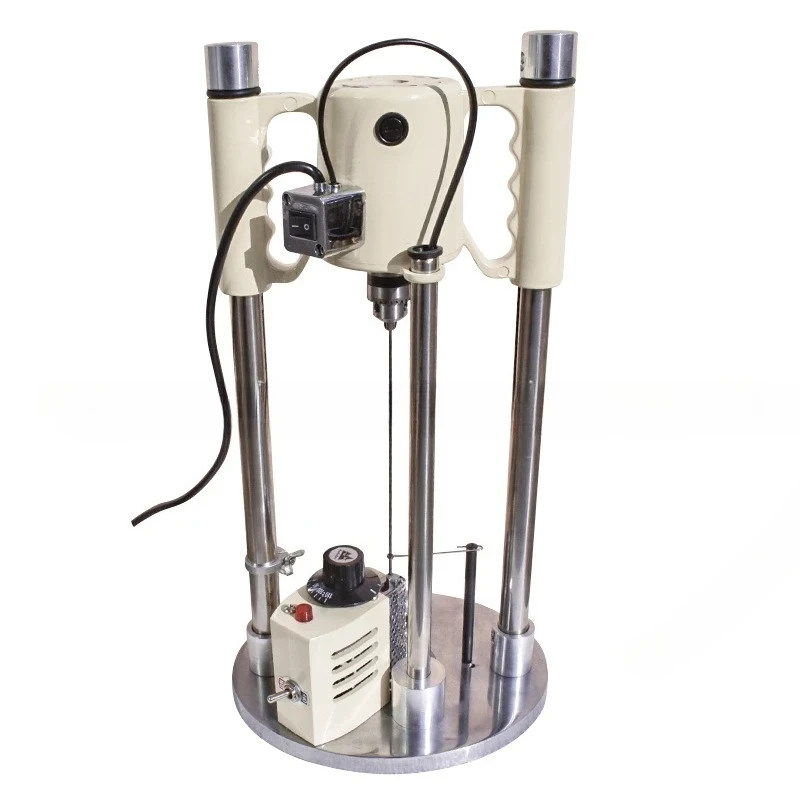 Handheld automatic heating with level electric heating drilling machine, both hot and cold