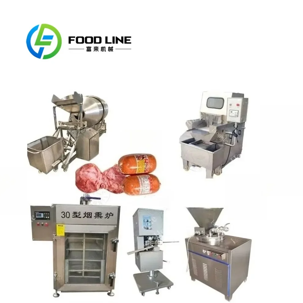 Hot Selling Ham Press Maker Saline Injection Machine for Chorizo Mortadella Processing Plant Low Price Customize