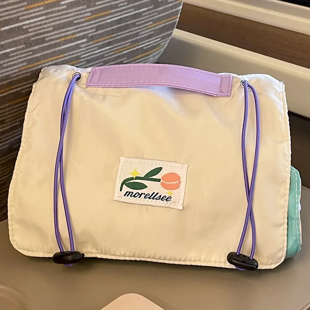 

4pcs In 1 Detachable Makeup Bag Multifunctional Large Capacity Travel WOMEN'S Foldable Travel Cosmetics Storage Washing Bag