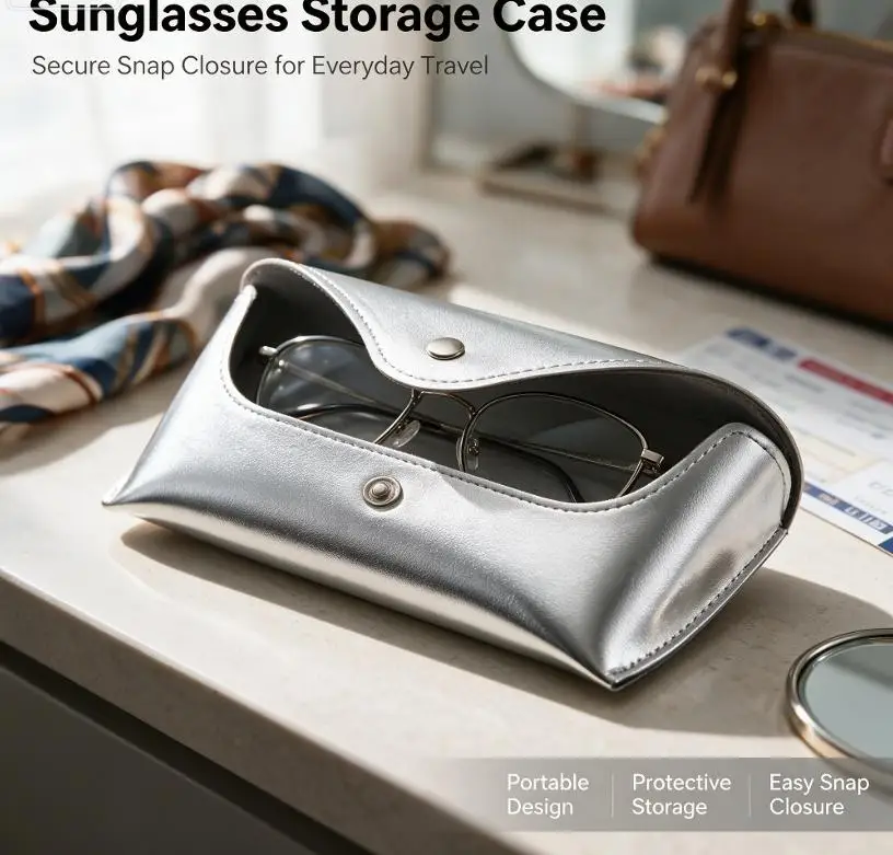 Portable Sunglasses Protector Box Eye Glasses Case Travel: Pack Accessories