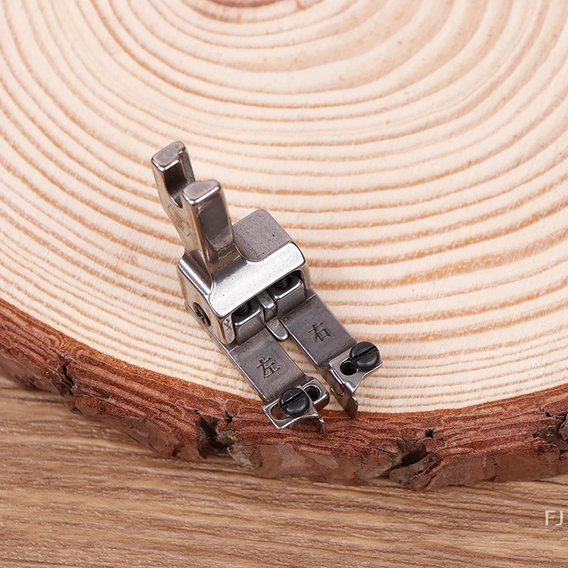 [YU]Left Right Adjustable Guide Positioning Presser Foot Universal Double Compensating Foot Parts For Industrial Sewing Machine