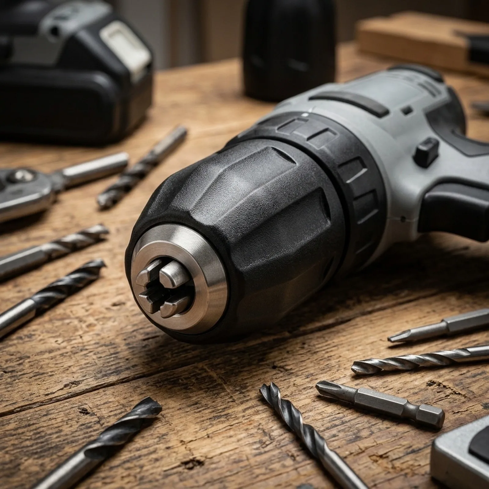 Drill Chuck Replace and Upgrade Your Drill Chuck Threaded Collet Chuck for BS108V BS18V for powermaxx BS18 BS108