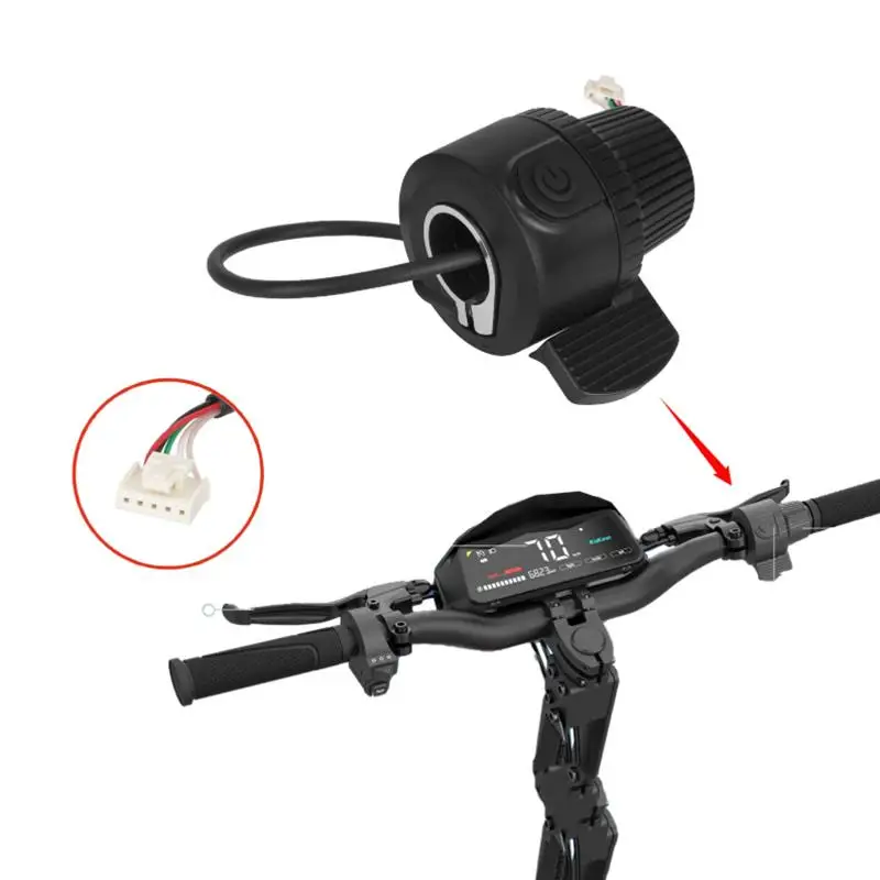 Advanced Thumb Throttle Accelerator Switch for G3/G4 Electric Scooter with Integrated Speed Control Features