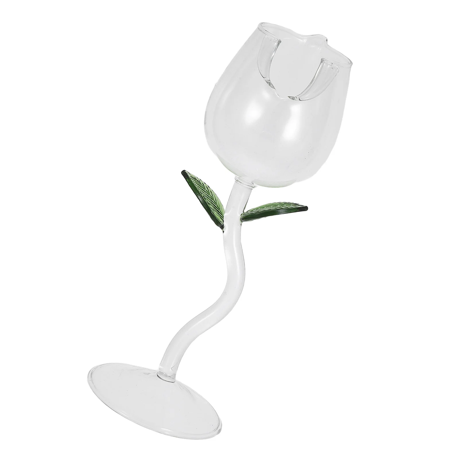 

150Ml Floral Red Wine Cup Unique Crystal Goblet Decorative Wine Glass for Kitchen Bar Romantic Parties Festive Events