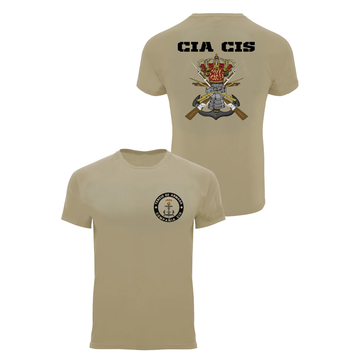 

CIA CIS Infantería De Marina- Spanish Marine Corps T-Shirt Short Sleeve Casual 100% Cotton O-Neck Summer Mens T-shirt Size S-3XL