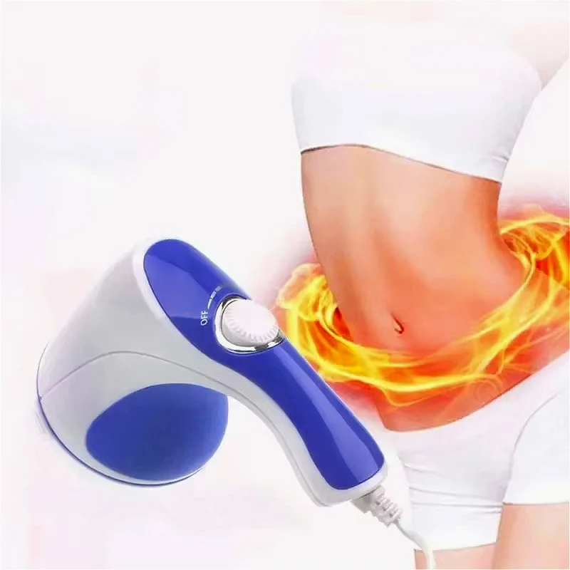 Electric Massager Anti Cellulite Portable Fascia Gun Vibration Shoulder Neck Leg Foot Pain Relief Relaxation Hammer Roller With