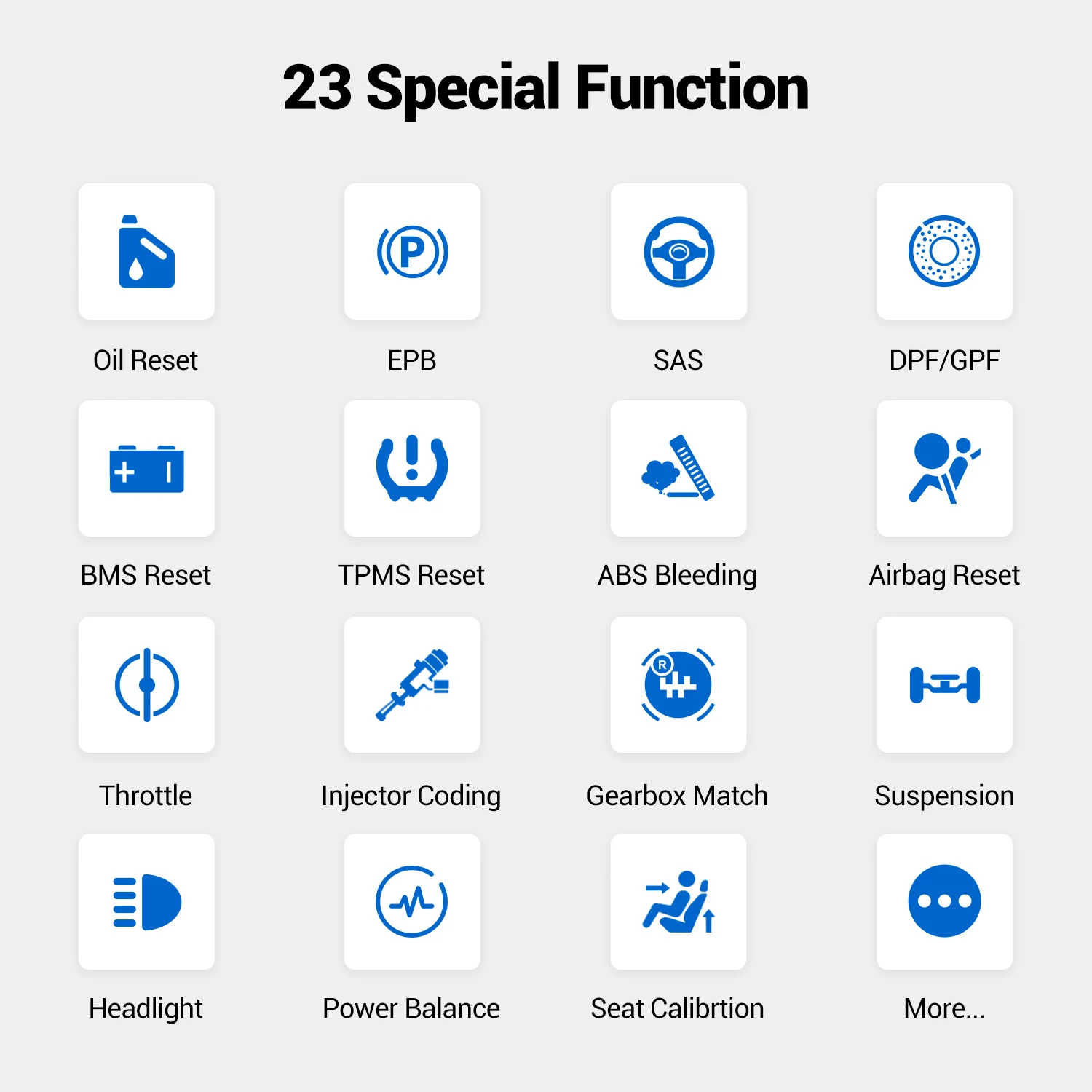 Picture 5: VDIAGTOOL D200 Car Bidirectional OBD2 Scanner for iOS Android BT Diagnostic Tool Wireless Code Reader for All System Diagnostic Scan Active Test with 23+ Resets Lifetime Free Updates FCA AutoAuth CANFD