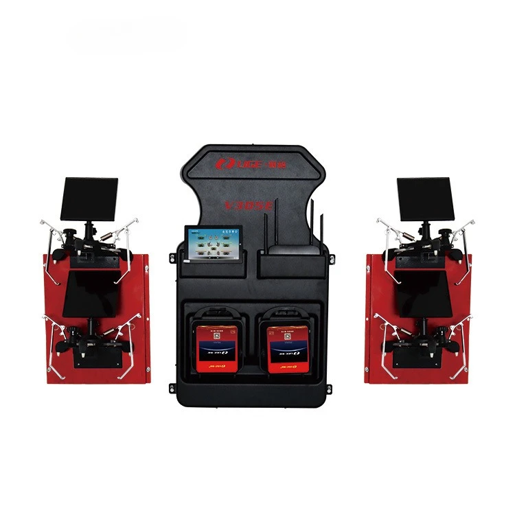 High Quality 3d Wheel Alignment Machine 4 Post Lift Tire Changer and Wheel Balancing Machine Combo Full Set