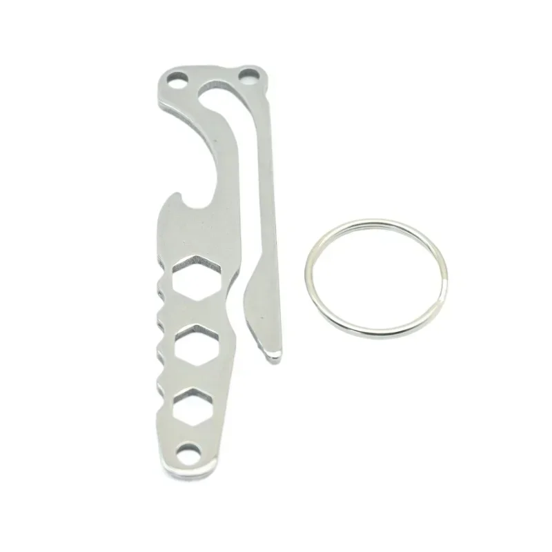 AliExpress Multipurpose Screwdriver camping multitool Outdoor Multitasker TOOLS stainless steel Key chain camping equipment Bicycle Repair