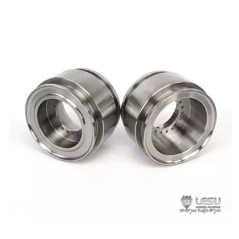 LESU 1/16 L574 Lader Baufahrzeug RD-2003 Edelstahl Metallradnabe LKW DIY Zubehör Spielzeug – Detail 2