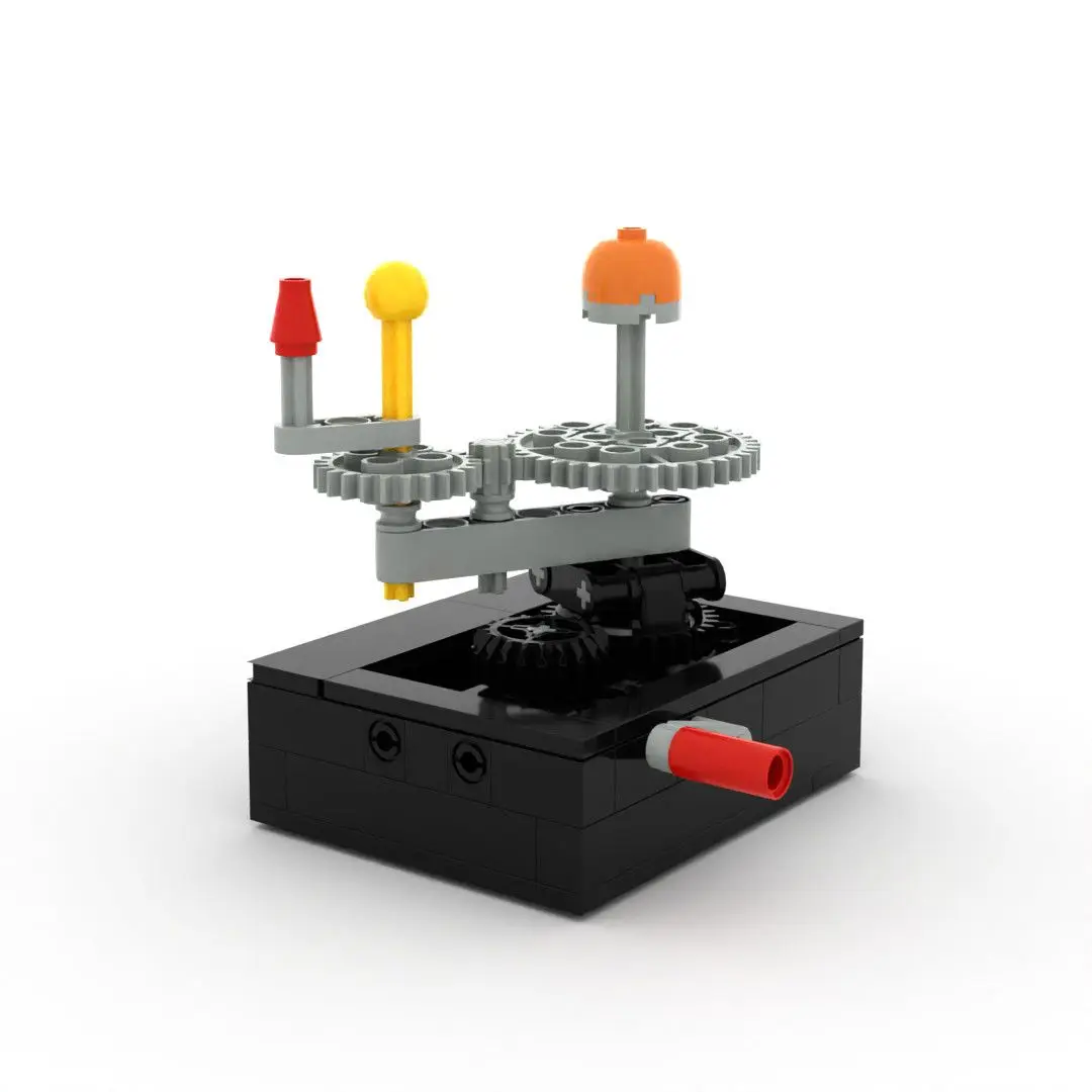 

STEM Rotating Universe Solar System Light MOC Building Blocks Sun Earth Model Space Science Education Kid Toy