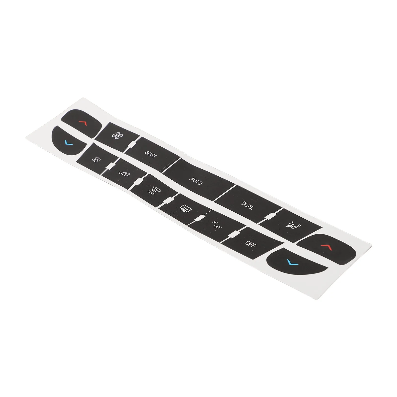 Car Interior Button Repair Decal Sticker Air Condition Climate Control Button Repair Sticker For Megane For Master