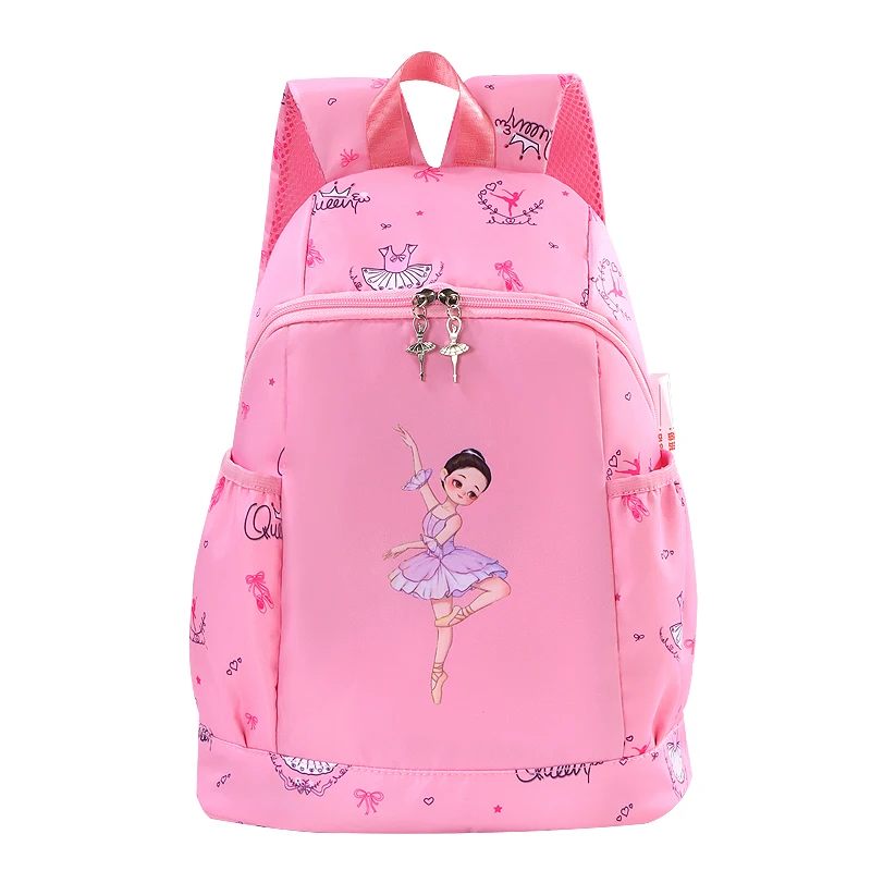 Cute ballet dance backpack, ballet short skirt dance bag, durable and adjustable