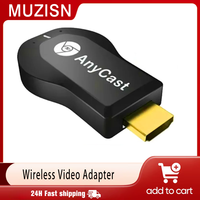 Muzisn M2 Plus Wireless WiFi Display 4K 1080P HDMI-Compatible TV Dongle Receiver for DLNA Airplay Miracast for AnyCast for IOS