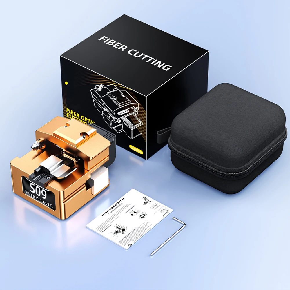 ZoeRax الألياف البصرية الساطور ضوء انصهار الألياف البصرية الربط قطع سكين الألياف القاطع عالية الدقة