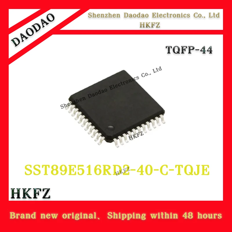 

New original 89E516RD2-40 89E516RD2 SST89E516RD2-40-C-TQJE 89E516RD2-40-C-TQJE IC MCU Chip TQFP-44
