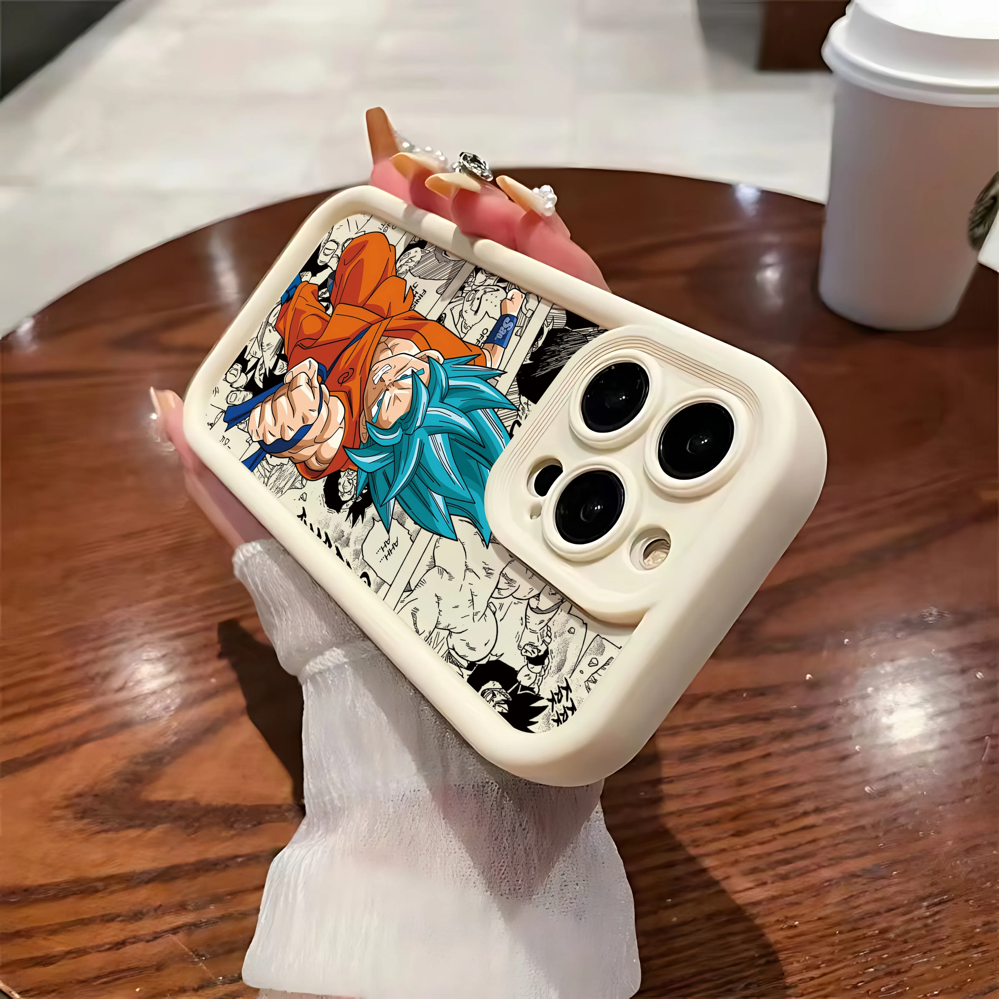 Anime son gokus Dragons balls Phone Case for Samsung S25 S24 S23 S22 S21 S20 Note 20 FE Plus Ultra 4G 5G Soft Silicone TPU Cover - náhled 6