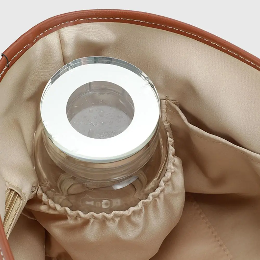 منظم حقيبة الساتان إدراج حقيبة حمل صغيرة محفظة منظم إدراج حقيبة يد تخزين مستحضرات التجميل بطانة دعم المشكل أكياس الملحقات #6