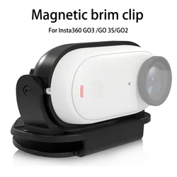 For Insta360 GO3 /GO 3S/GO2 Easy Clip Hat Clip Quick Release Clamp Magnetic Frame Fixed Mount Bracket Thumb Camera Accessories