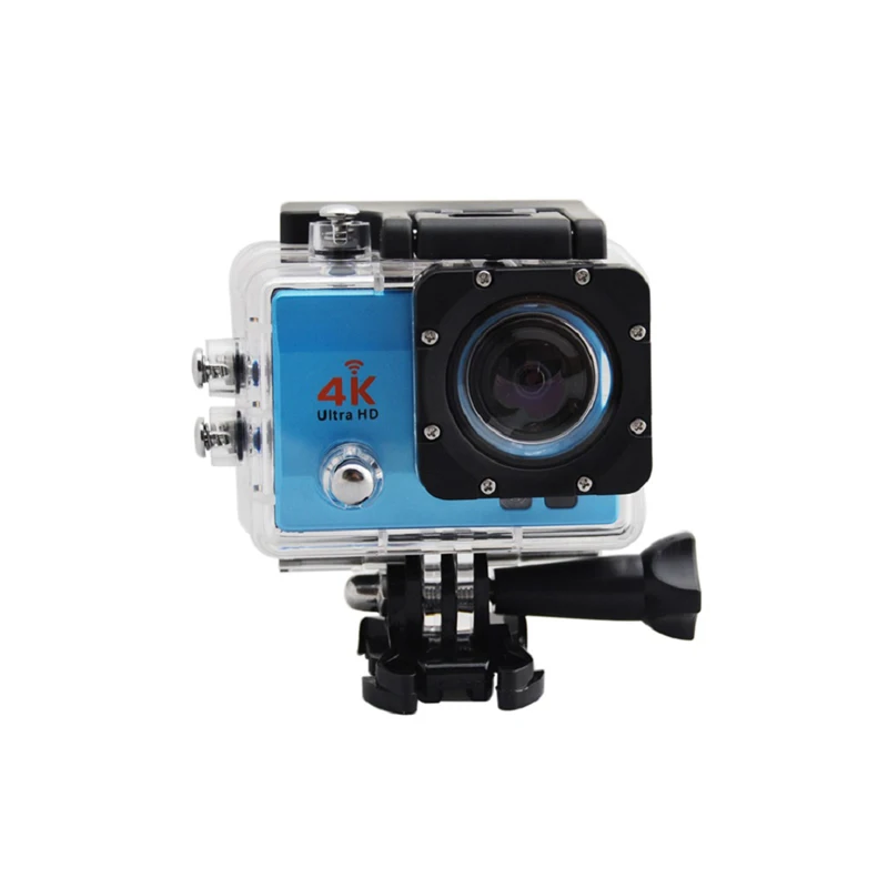 

Hot Sale 170 Degree Wide Angle Lens Waterproof WiFi Action Camera Portable Sports Underwater Use Complete