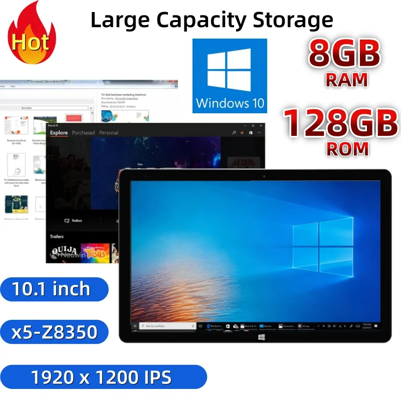 8GB RAM 128GB ROM 10.1