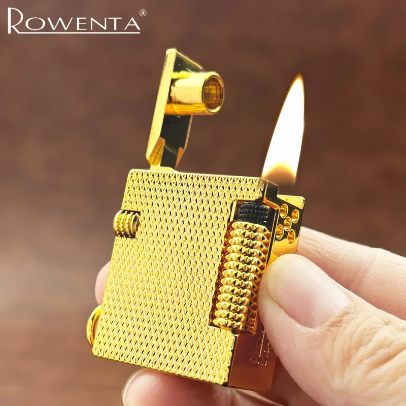 

Authentic Good Luck Side Slip Loud Paris Ping Sound Bullet Press Shot Fuel Oil Lighter Luxury Vintage Lighter Smoking Accessorie