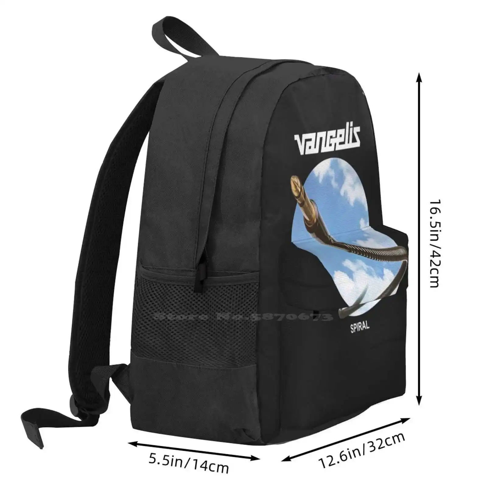 Vangelis Hot Sale Backpack Fashion Bags Vangelis Evángelos Odysséas Papathanassíou Greek Musician Ambient Classical Orchestral