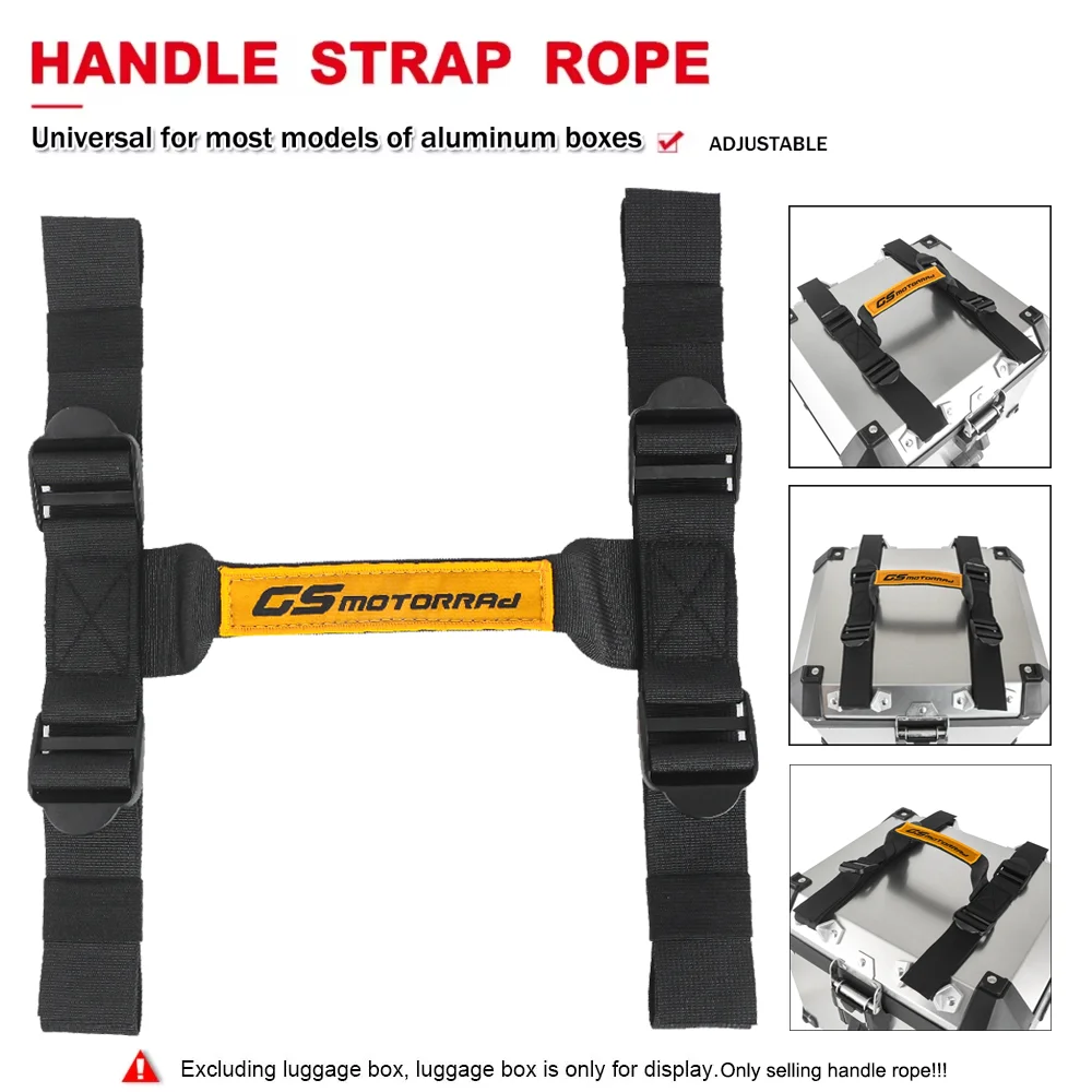 

Motorcycle Side Box Handle Rope Top Case Straps For BMW R1200GS LC R1250GS ADV F850GS R1300GS For Benelli Trk 702X TRK702X