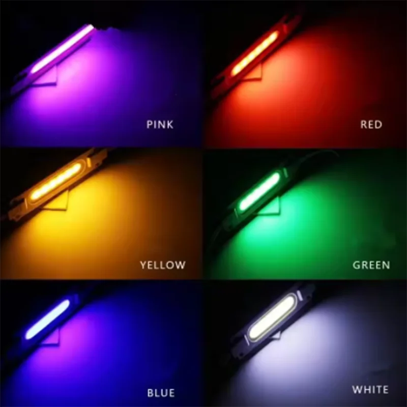 20 teile/los 24 v COB LED modul wasserdicht 2 W 6 leds wasserdichte Ip65 led-hintergrundbeleuchtung shoplight für zeichen kanal brief